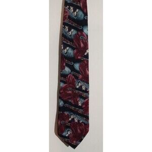 Vintage Henri Christian Neck Tie 100% Silk Men's Colorful Necktie Great Britain